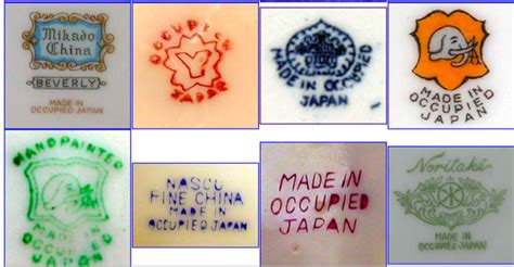 “Made in Occupied Japan” | Occupied japan, Japan, Noritake