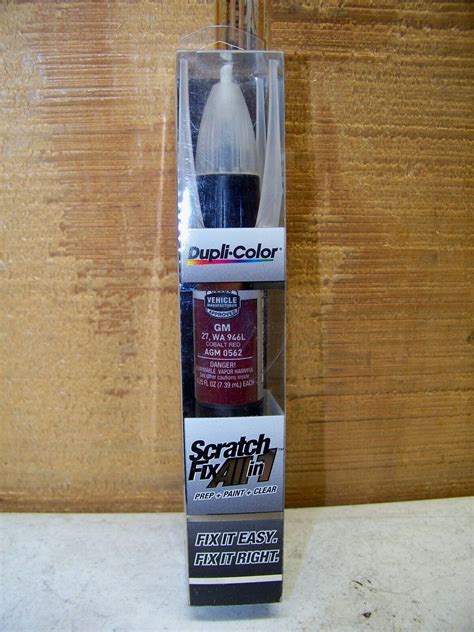 Dupli-color Scratch Fix All In 1 Gm Cobalt Red 27, Wa 946l Agm 0562