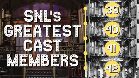 SNL's Greatest Cast Members: #39 - #42 - YouTube