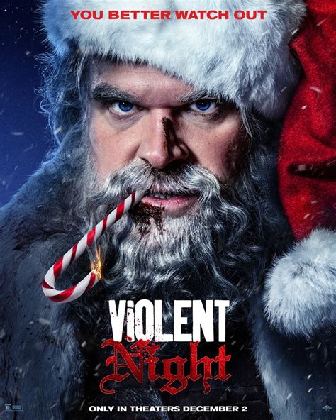 Violent Night Poster: David Harbour is One Bad Santa Claus