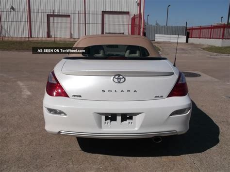 2008 Toyota Camry Solara Sle V6