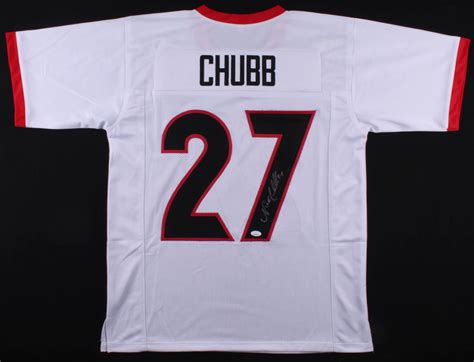 Nick Chubb Signed Georgia Bulldogs Jersey (JSA COA) | Pristine Auction