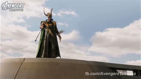 Thor VS Loki -New York Battle -Avengers VS Chitauri Armi - YouTube
