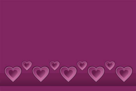 Purple Hearts Background Free Stock Photo - Public Domain Pictures