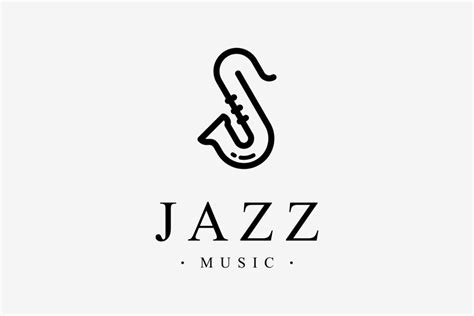 Letter J Saxophone Jazz Music Logo – MasterBundles