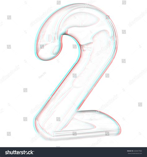 Number 2 Two On White Background Stock Illustration 428467960 | Shutterstock