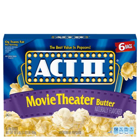 Movie Theater Butter Popcorn | ACT II