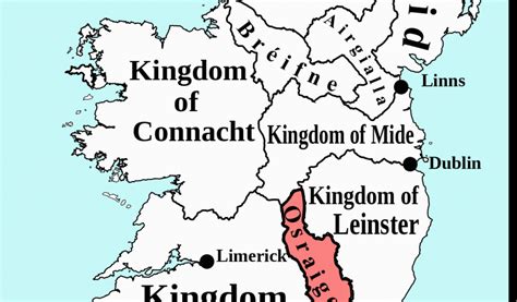Connacht Ireland Map Osraige Wikipedia Secretmuseum - FreePrintable.me