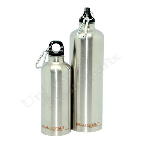 Stainless Steel Water Bottles 1 x 500ml and 1 x 750ml. BPA Free - A J ...