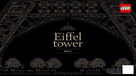 LEGO instructions - Creator Expert - 10307 - Eiffel Tower (Book 1) - YouTube