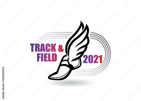 Track and Field, Track logo, Winged shoe, Sports Design. Track and Field insignias, Track Team ...