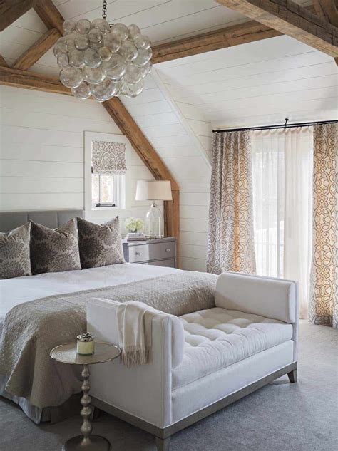 33 Stunning master bedroom retreats with vaulted ceilings