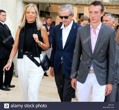 Helene Arnault and Bernard Arnault. French billionaire Bernard Stock ...