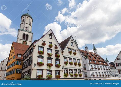 Biberach an Der Riss Historic Town Germany Stock Image - Image of ...