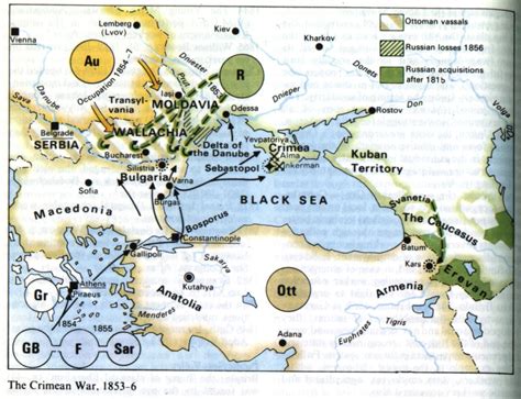 Map Of Europe Crimean Peninsula