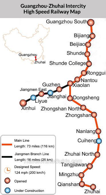 Guangzhou-Zhuhai Intercity High Speed Trains: Tickets Booking, Schedules