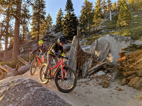 Biking the Tahoe Rim Trail