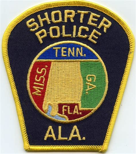 SHORTER ALABAMA AL POLICE PATCH | eBay