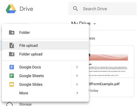 How to Edit a PDF in Google Drive