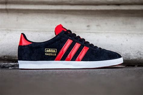 adidas Gazelle OG (Black/Red) - Sneaker Freaker