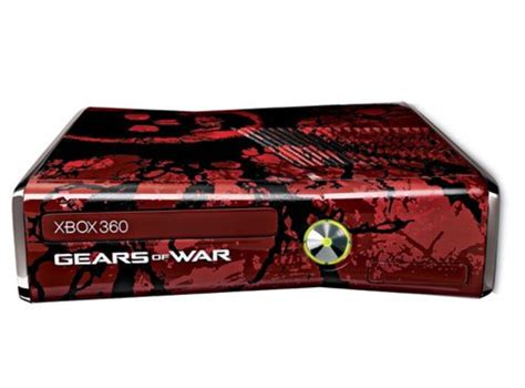 Microsoft Xbox 360 Slim Gears of War 3 Limited Edition 320 GB Console ...