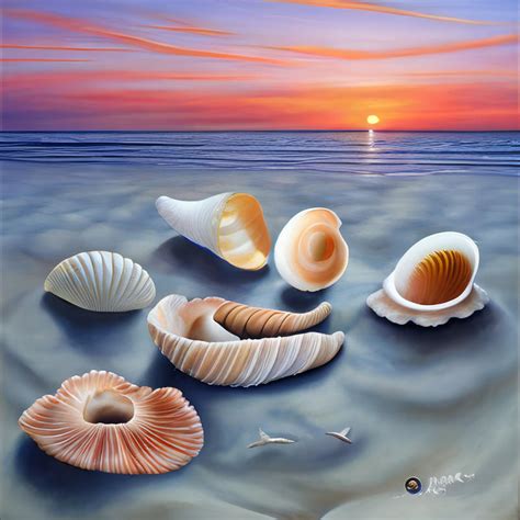 Shells on the Beach by NativeStew on DeviantArt