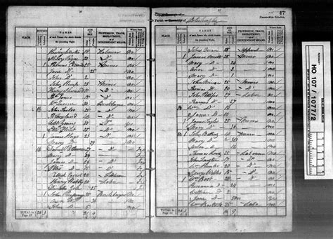 1841 British Census Example • FamilySearch