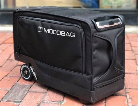 Modobag Motorized Rideable Carry-On Luggage » Gadget Flow