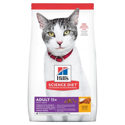 Hill's® Science Diet® Senior 11+ Dry Cat Food - Chicken | cat Dry Food | PetSmart