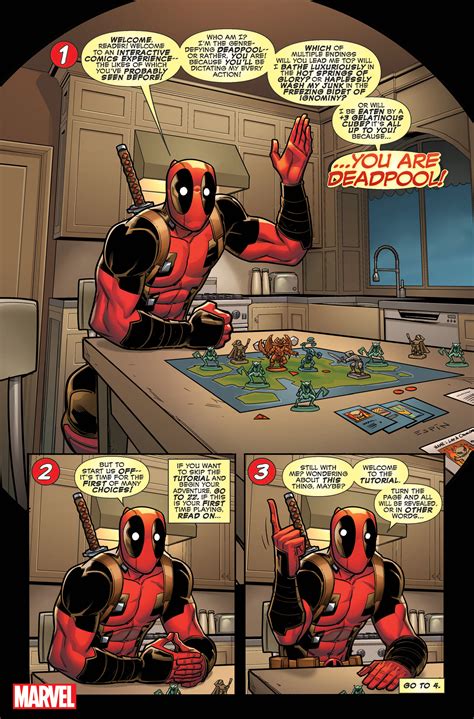 Marvel Unveils Interactive Deadpool Series Where You Become Deadpool! - Bounding Into Comics