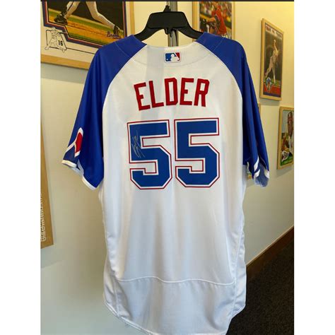 Bryce Elder MLB Authenticated, Game Worn, and Autographed City Connect ...