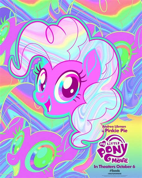 the poster for my little pony movie