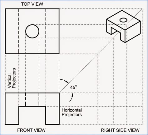 Drafting Teacher blog: Video Exercise 1-6 Orthographic Projection