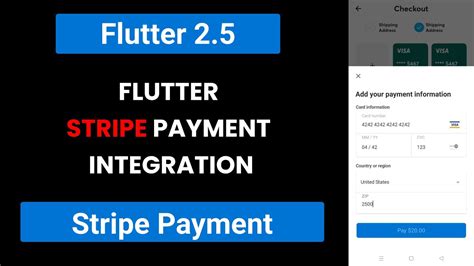 Flutter Stripe Payment Integration with null safety - YouTube