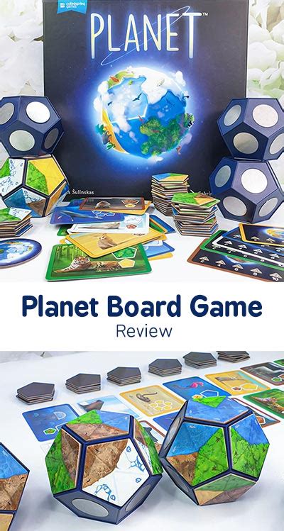 Planet Board Game: Explore Habitats & Animals