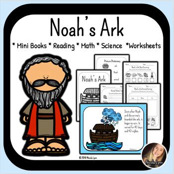 Noah's Ark Mini Book by Nicola Lynn | Teachers Pay Teachers