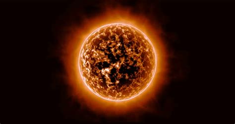 Sun Surface With Solar Flares, Motion Graphics | VideoHive