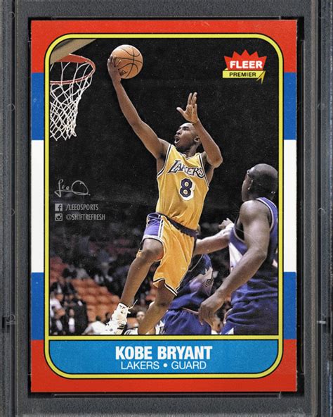 Kobe Bryant Fleer '86 Rookie Card by skythlee on DeviantArt