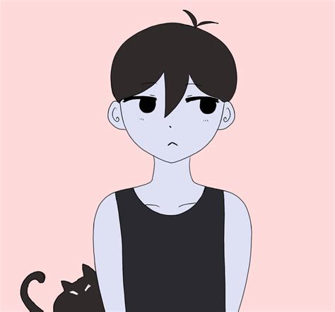 Omori fanart 6 - Omori and Mewo by Guusagi on DeviantArt