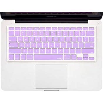 Kuzy Light Purple Keyboard Cover Silicone Skin for MacBook Pro 13" 15 ...