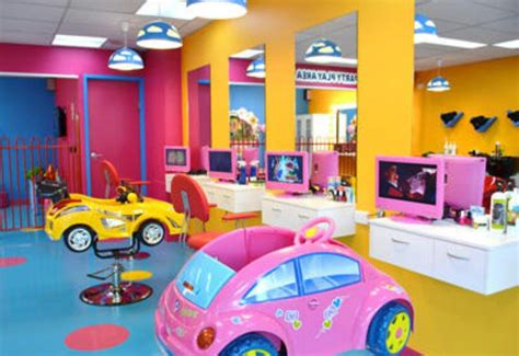 Kids hair salon stations | Kids hair salon, Childrens salon, Kids salon