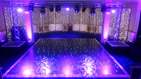 Black LED Dance Floor - Hipswing Black Starlit LED Dance Floor Hire | Wedding Dance Floor Hire ...