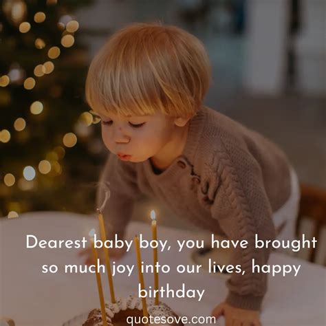 90+ Best First Birthday Quotes For Baby Boy » QuoteSove