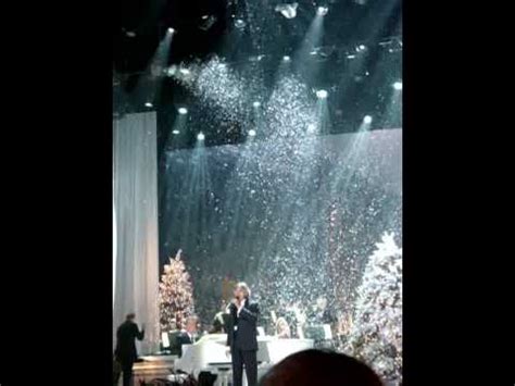 Andrea Bocelli White Christmas - YouTube