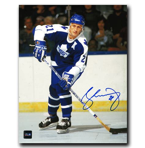 Borje Salming Toronto Maple Leafs Autographed 8x10 Photo | CoJo Sport Collectables Inc ...