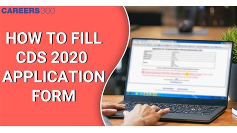 How to Fill CDS Application Form 2020 | CDS 1 Application Form - YouTube