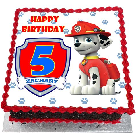 Paw Patrol Birthday Cake