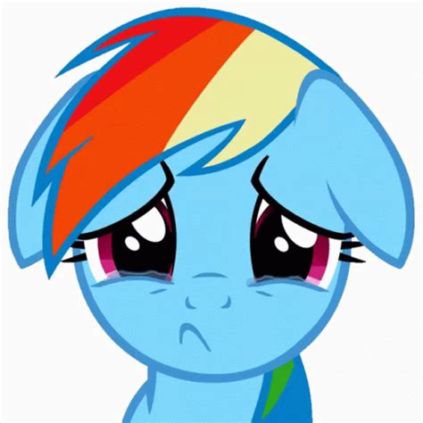 Mlp Rainbow Dash GIF - Mlp Rainbow Dash Crying - Discover & Share GIFs