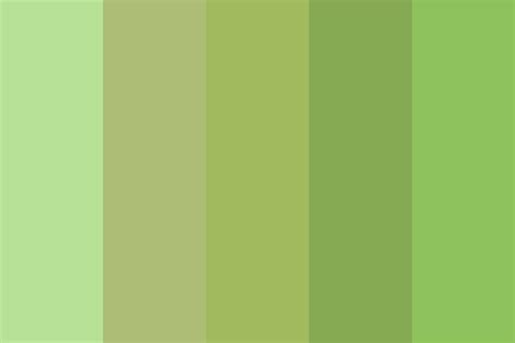 Matcha Green Color Palette