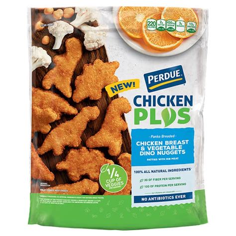 Perdue Chicken Plus Nuggets Are Made With Actual Veggies